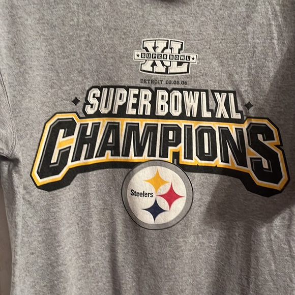 Pittsburgh Steelers 2006 Super Bowl Champions Tee Shirt. Gently worn. - Picture 2 of 3